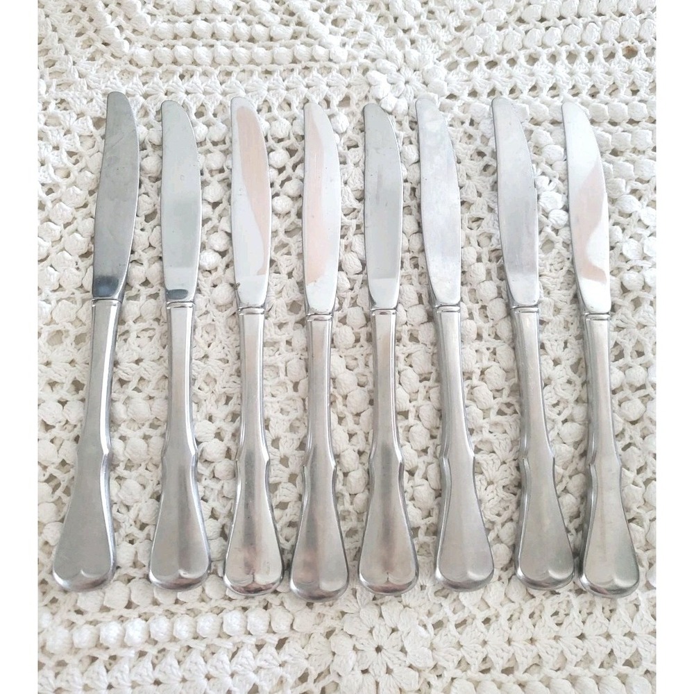 Oneida PATRICK HENRY Set of 8 Dinner Knives 8.5" Community‎ Stainless